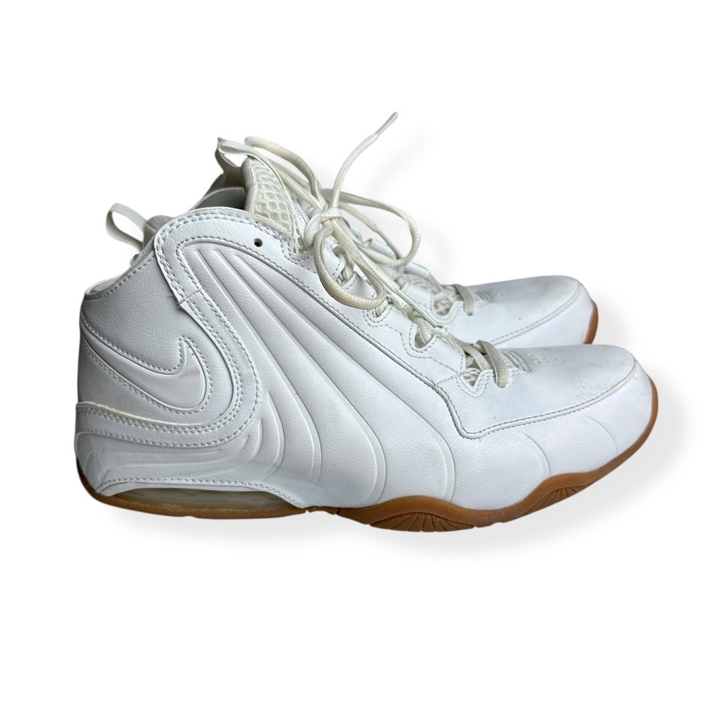 Nike Men's Air Max Wavy AV8061-101 White Gum Bottom Basketball‎ Shoes Size 8